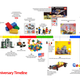 Illustration for article titled LEGO Brick Timeline: 50 Years of Building Frenzy and Curiosities
